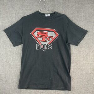 SF Dons University of‎ San Francisco T-Shirt Rock Solid Graphic Tee